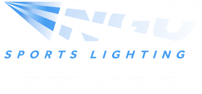 NGU Sports Lighting — Never Give Up.